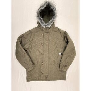 Vans Off The‎ Wall Engineered Classics Insulated Parka Jacket Faux Fur Hood XL